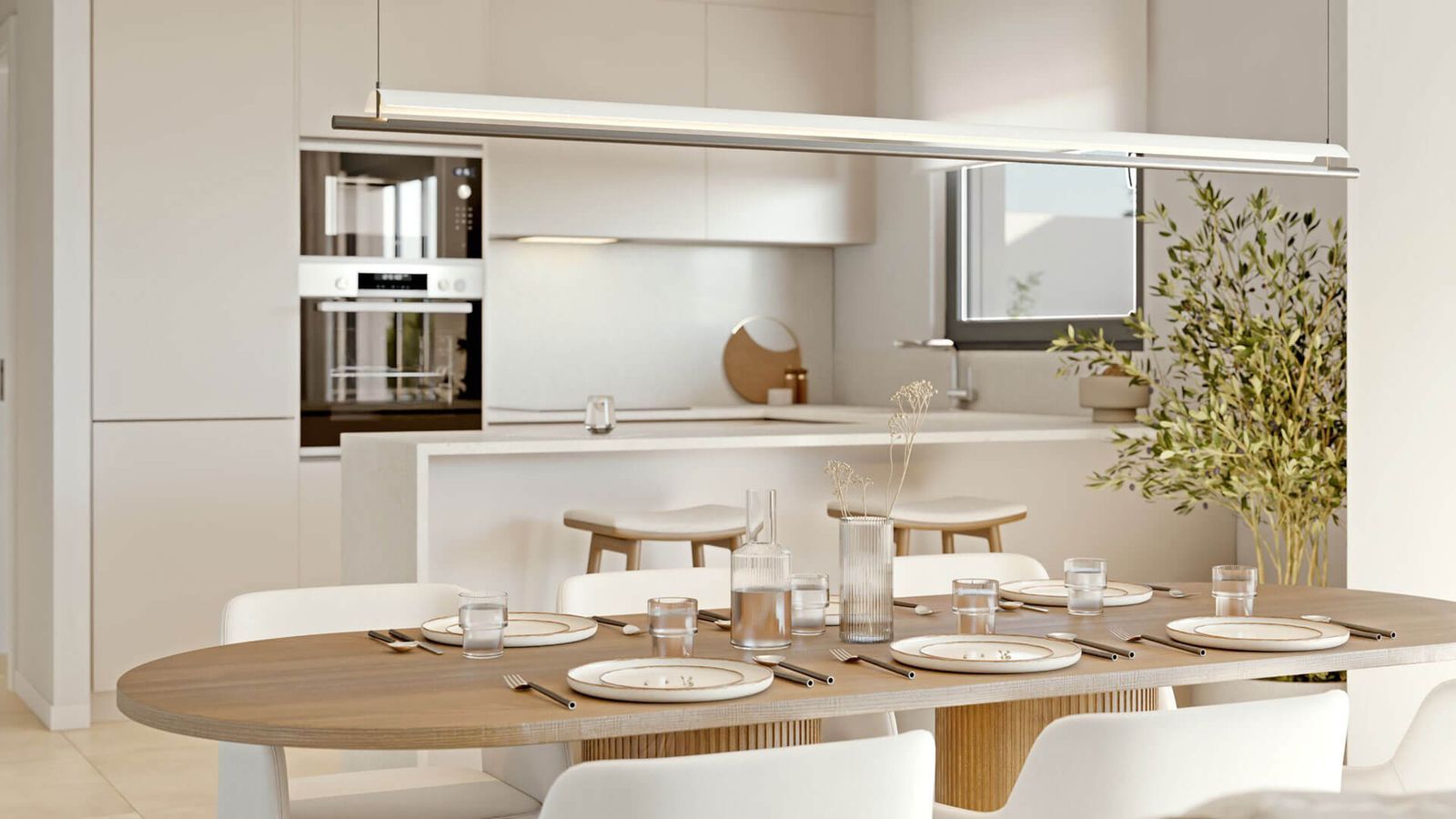 03 modern kitchen dining area