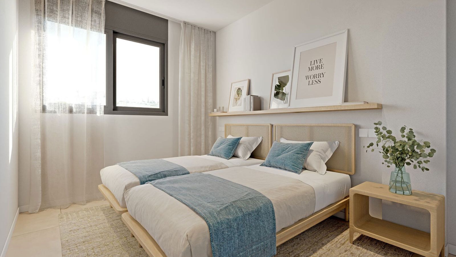 06 modern bedroom two beds