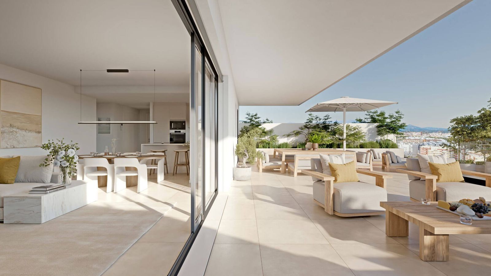 Luxe appartement in Las Mesas met terras en prachtig uitzicht